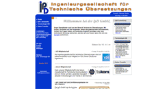 Desktop Screenshot of ipd-gmbh.de