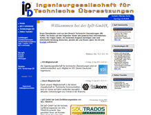 Tablet Screenshot of ipd-gmbh.de